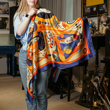 Шелковый платок фото 1