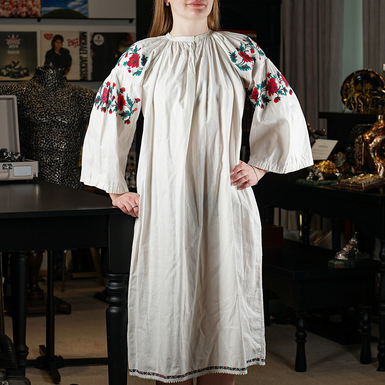 женская сорочка с узорами фото