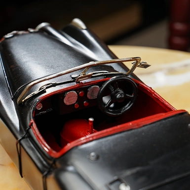 wow video Metal model of the Jaguar-Xk 120 1951 (30 cm) by Nitsche