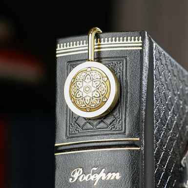 Закладка из дамасской стали и книга 48 законов власти фото