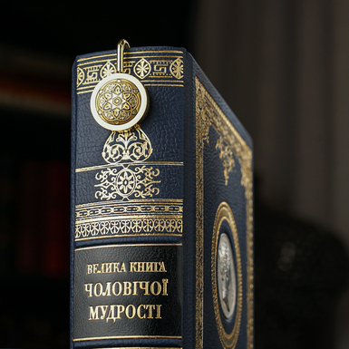 Комплект из книги и закладки фото