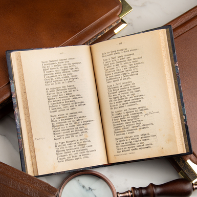 книга Віргілієва Енеїда 1918 року у розвороті фото 1