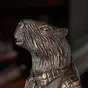 wow video Exquisite handmade bronze sculpture "Capybara Farmer"