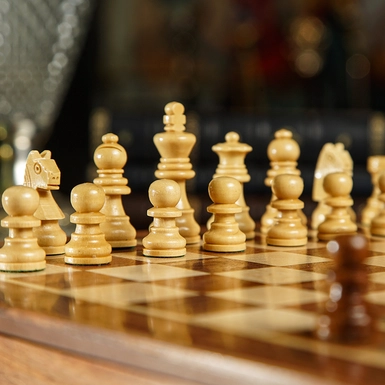 wow video Шахматы "Staunton III" от Italfama 1