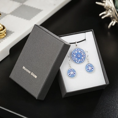 wow video Комплект прикрас із муранського скла "Dream"