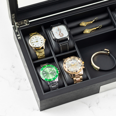 Шкатулка з прозорою кришкою