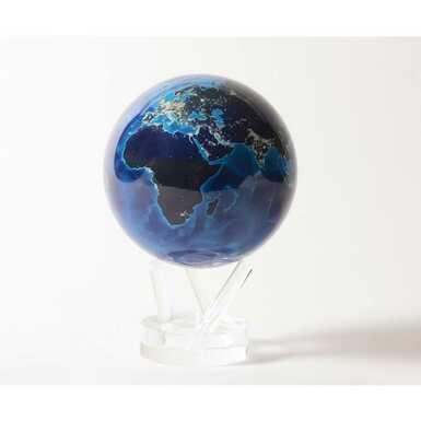Self-rotating globe "Night Earth" (diameter 15.3 cm) by Mova photo