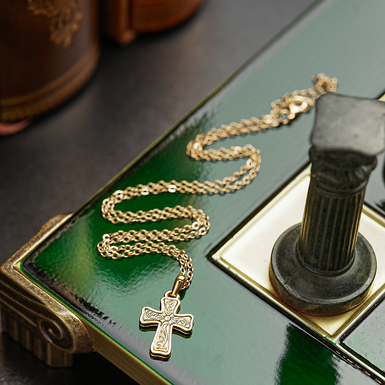 купити хрестик на ланцюжку фото 1