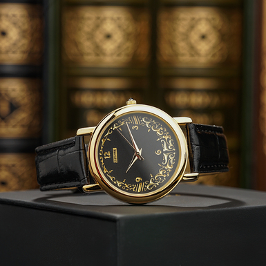 наручний годинник "Black gold" фото