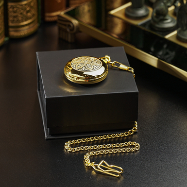 карманные часы с узором фото