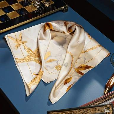 wow видео Шелковый платок «Pearl»