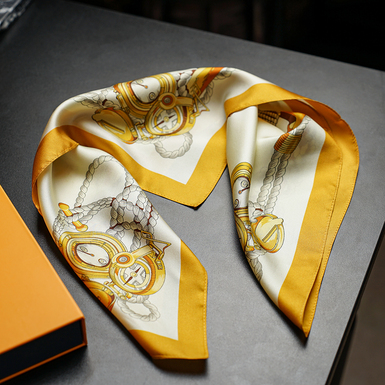 Printed scarf from WENSLI photo