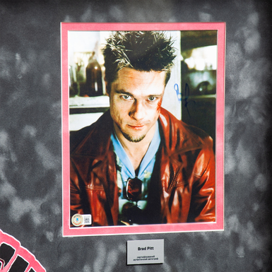 Brad Pitt Certified Autograph Photo