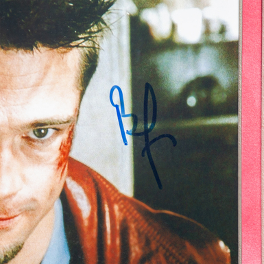 Autograph of a famous actor photo
