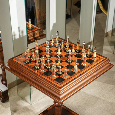 Chess on the board photo