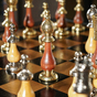 Деталізовані шахові фігурки фото