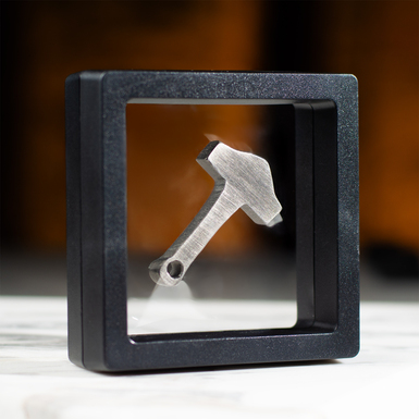 Titanium pendant "Hammer" (silver) by Calti photo
