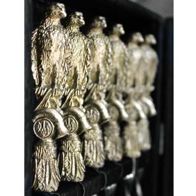 handles made of bronze