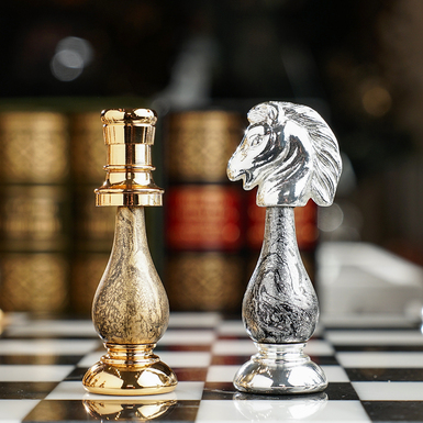 шахматные фигуры конь и ладья фото 1