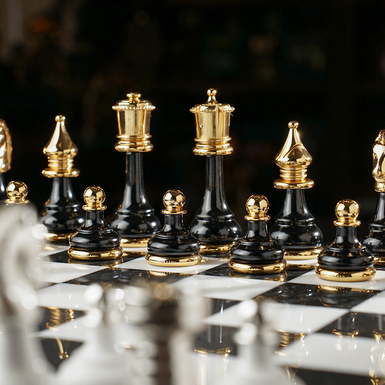 шахові фігури з латуні фото 1