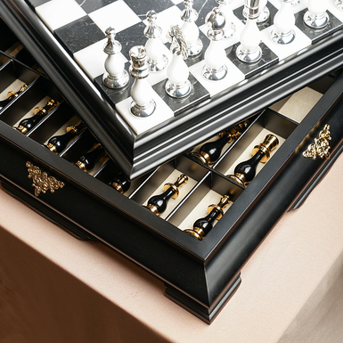 хранение фигур в шахматной доске фото 1