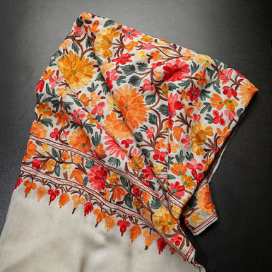 кашемировая шаль фото