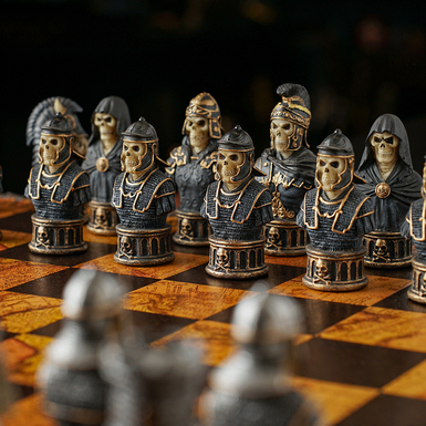 Объемные шахматные фигурки фото