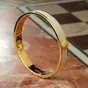 wow видео Браслет из эмали и позолоченной латуни "Ring"