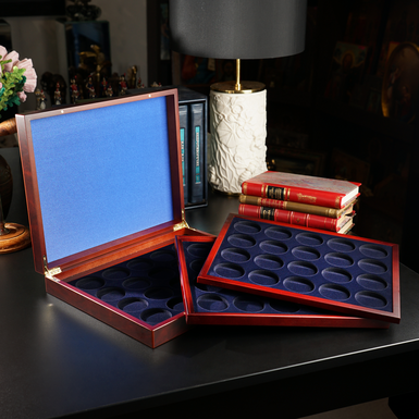 25_бокс для хранения коллекции монет фото 1