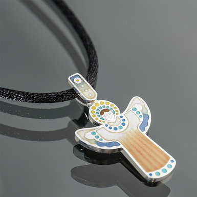 срібна підвіска фото