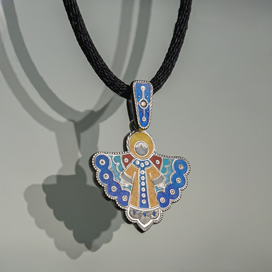 підвіска з діамантом фото