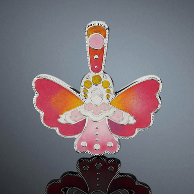 срібна підвіска небесний покровитель фото