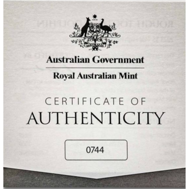 Сертификат подлинности фото