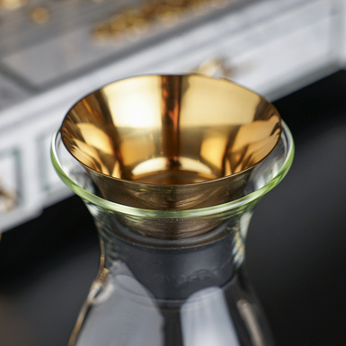 Графін з латунним носиком фото 1