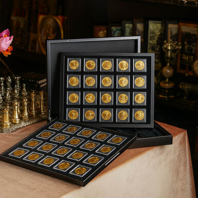 Касета для колекціонування монет фото