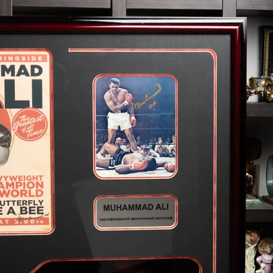 wow відео Сертифікований автограф боксера Мухаммеда Алі