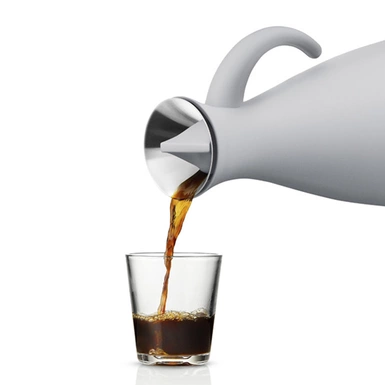 wow video Eva Solo coffee pot "Marble Grey"