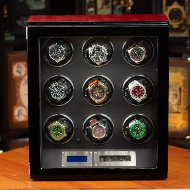 watch box with transparent lid photo 2