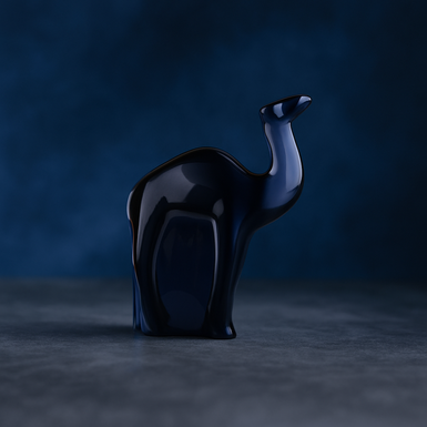 Хрустальная статуэтка Camel из серии Noah's Ark, 2 половина 20 века