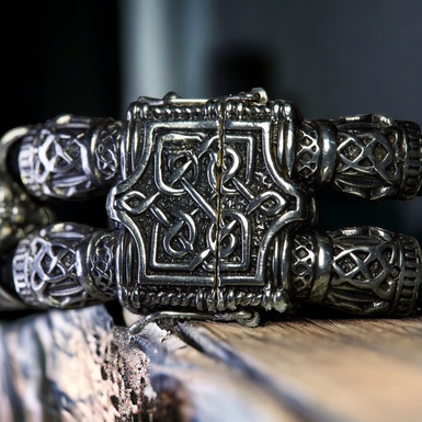 браслет із зображенням дев'яти світів Валькнут фото 1