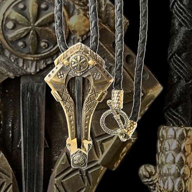 Brass pendant "Drymba" by ARHAIKA photo