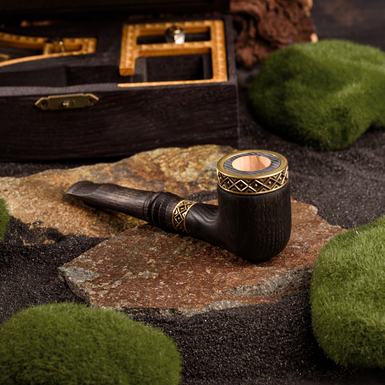ash pipe with brass by ARHAIKA photo