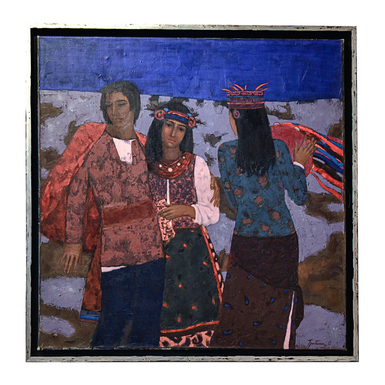 Картина «Рождество», Гребенюк Ольга, 2000  фото 1