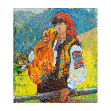 Картина "Дівчина" Алли Волобуєвої фото 1