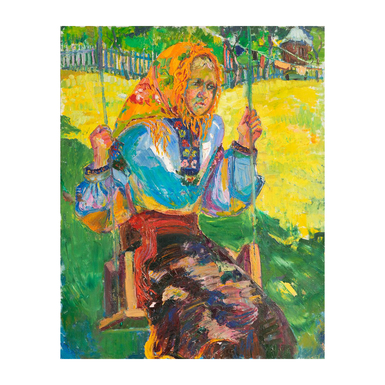 Картина "Сумна дама" Алли Волобуєвої фото 1