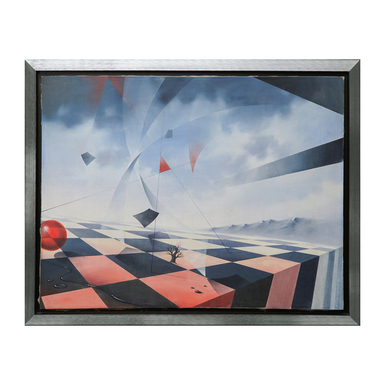 Картина "Метафізична композиція - Шахи" художник Ігор Таверовський, 1997 р фото 1