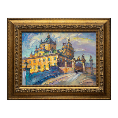 Картина "Собор Святого Юра"  И. Заляско, 1999 г фото 1