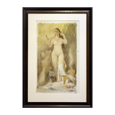 Эскиз Дерегус М. – Солоха 1947 г. фото 1