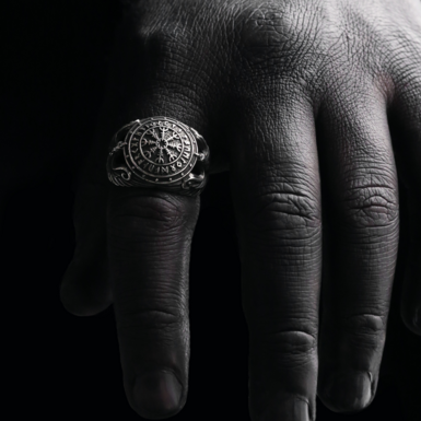 мужской перстень фото