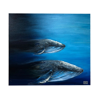 Картина "Великі кити", Тетяна Хитра фото 1
